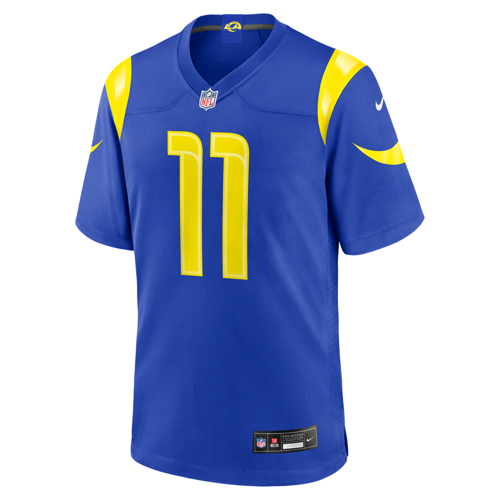 Men's Nike Los Angeles Rams Keir Thomas Royal Team Game NFL Jersey