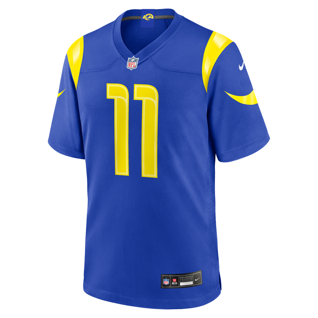 Men's Nike Los Angeles Rams Keir Thomas Royal Team Game NFL Jersey