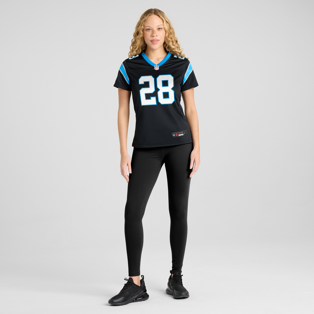 Women's Nike Carolina Panthers AJ Dillon Black Team Game NFL Jersey