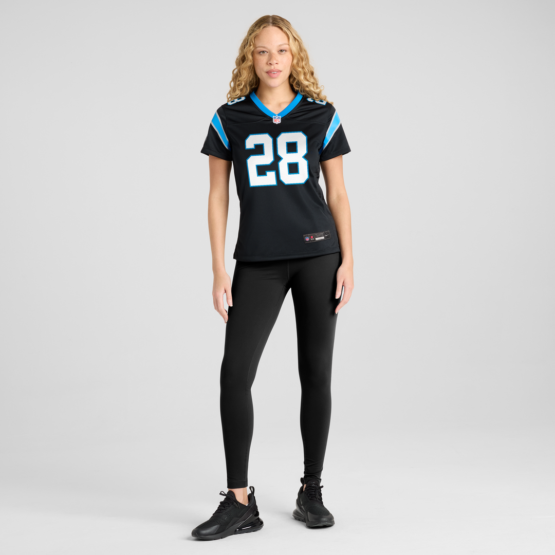 Women's Nike Carolina Panthers AJ Dillon Black Team Game NFL Jersey