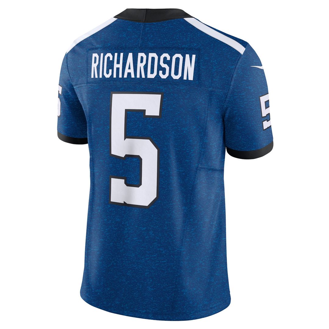 Men's Nike Indianapolis Colts Anthony Richardson Royal Alternate Vapor F.U.S.E. Limited NFL Jersey