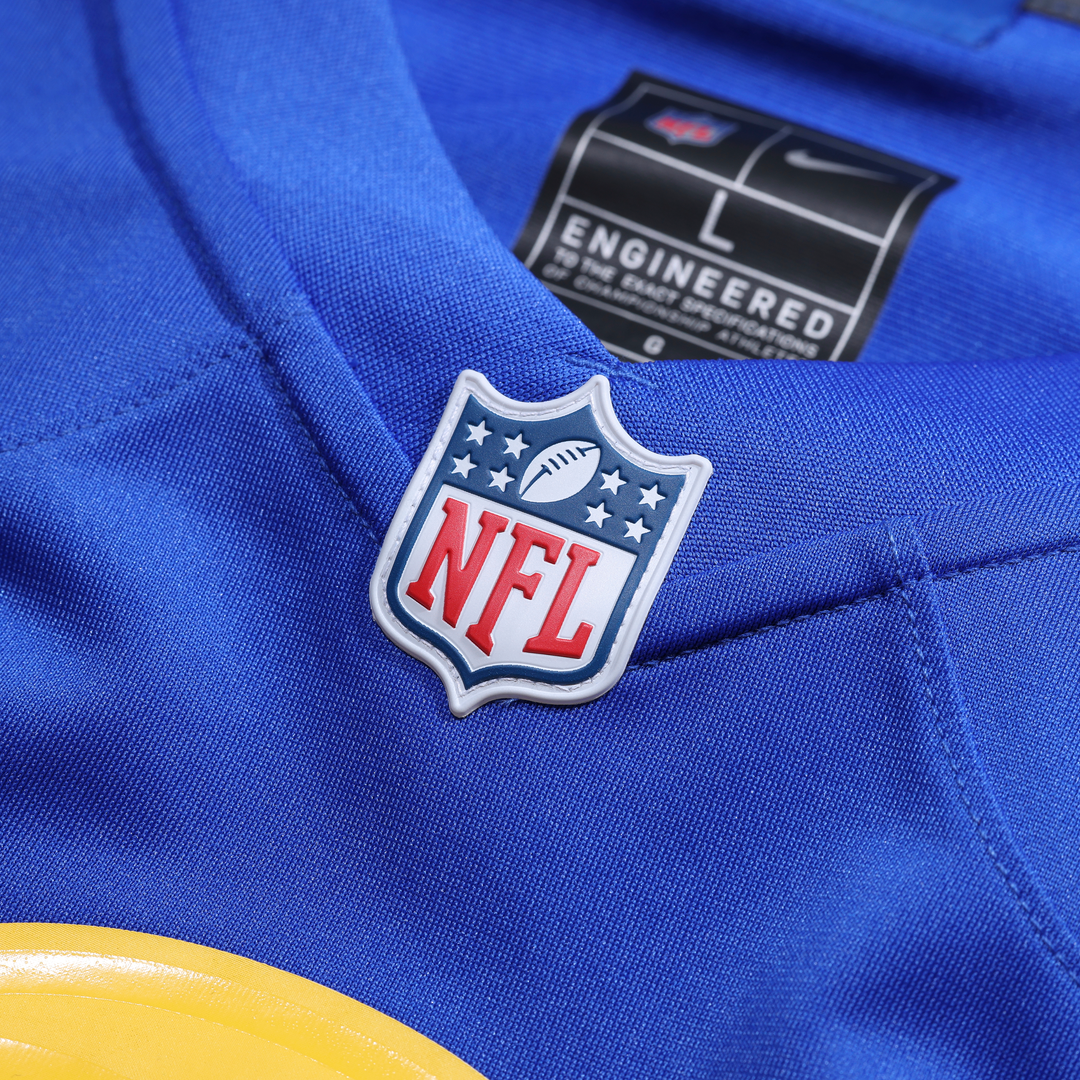 Men's Nike Los Angeles Rams Nick Hampton Royal Team Game NFL Jersey