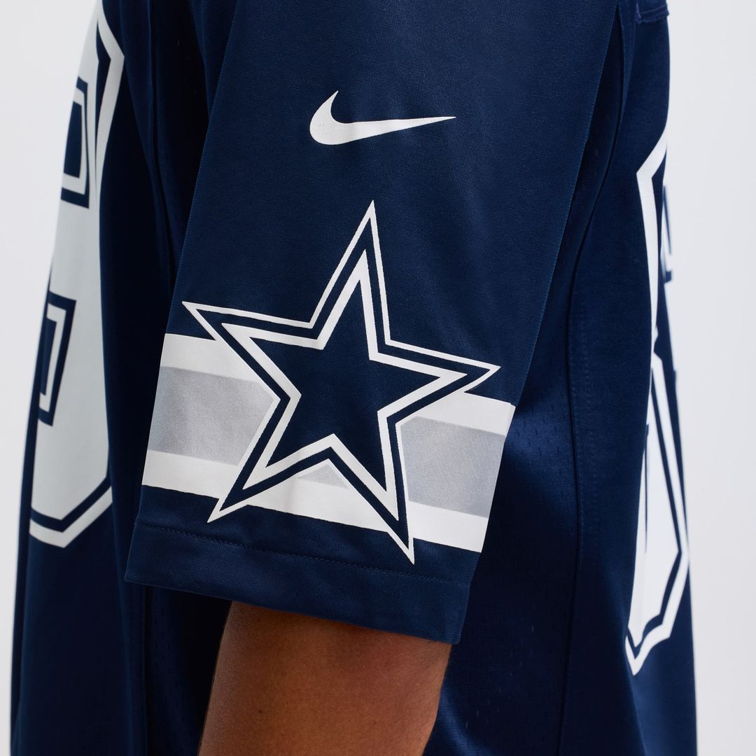 Men's Nike Dallas Cowboys CeeDee Lamb Navy Game NFL Jersey