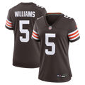 Women's Nike Cleveland Browns Quincy Williams Brown Team Game NFL Jersey