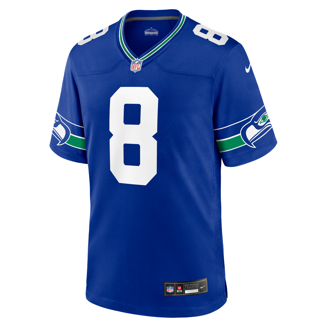 Men's Nike Seattle Seahawks Jadarian Price College Navy 2026 NFL Draft First Round Pick No. 32 Team Game NFL Jersey