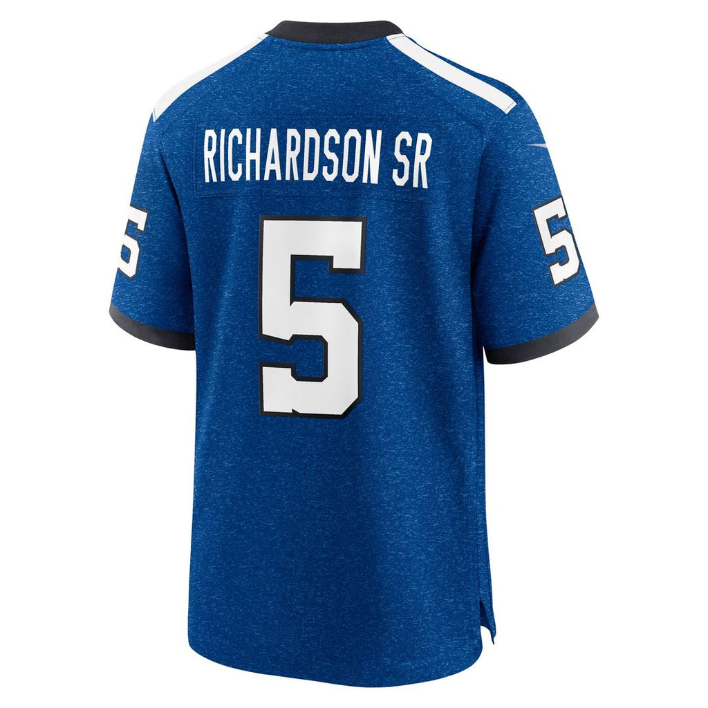 Men's Nike Indianapolis Colts Anthony Richardson Sr. White Game NFL Jersey