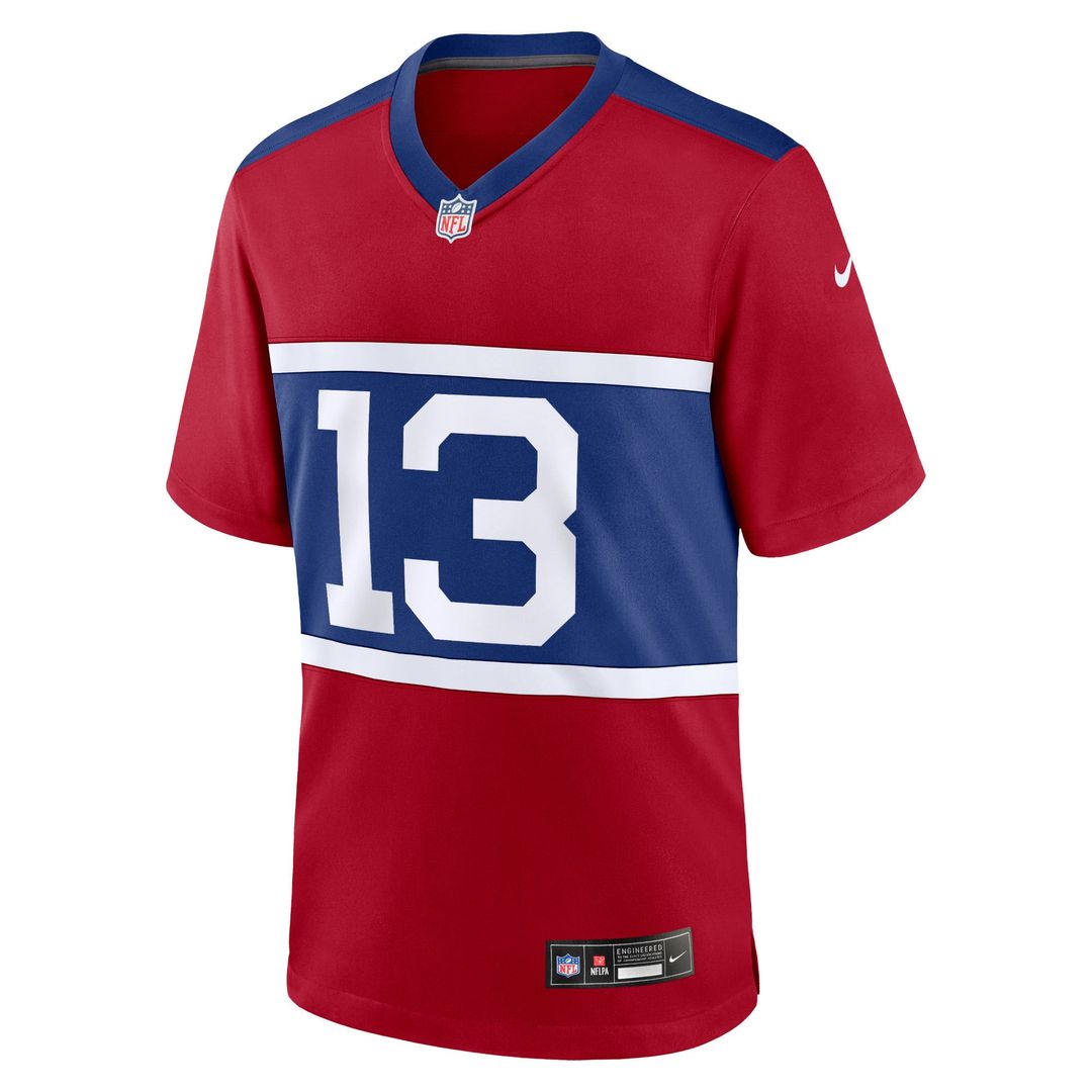 Youth Nike New York Giants Jalin Hyatt Red Game NFL Jersey