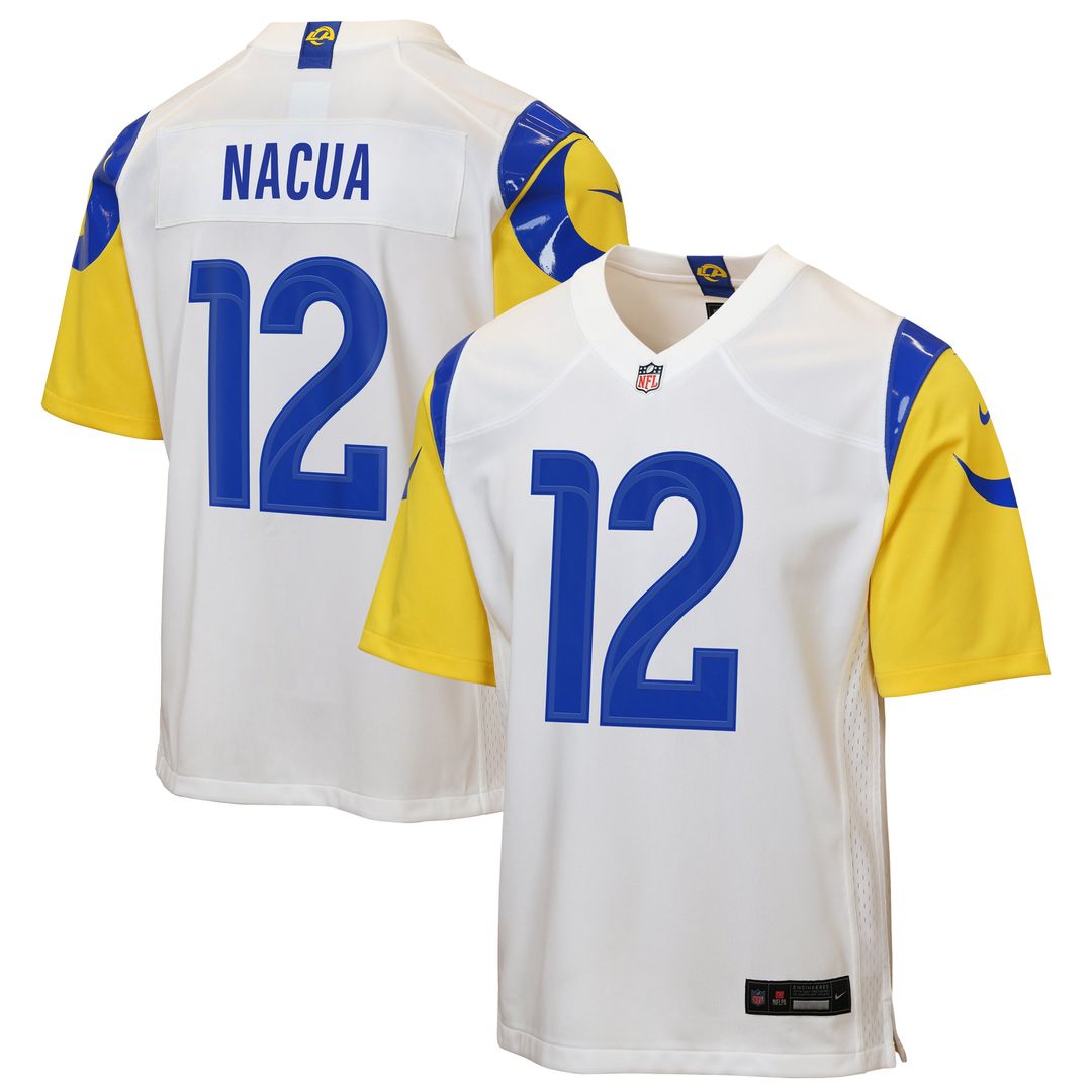 Youth Nike Los Angeles Rams Puka Nacua Royal Game NFL Jersey