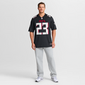 Men's Nike Atlanta Falcons DeMarcco Hellams Black Team Game NFL Jersey