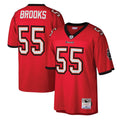 Men's Mitchell & Ness Tampa Bay Buccaneers Derrick Brooks Red Legacy Replica NFL Jersey