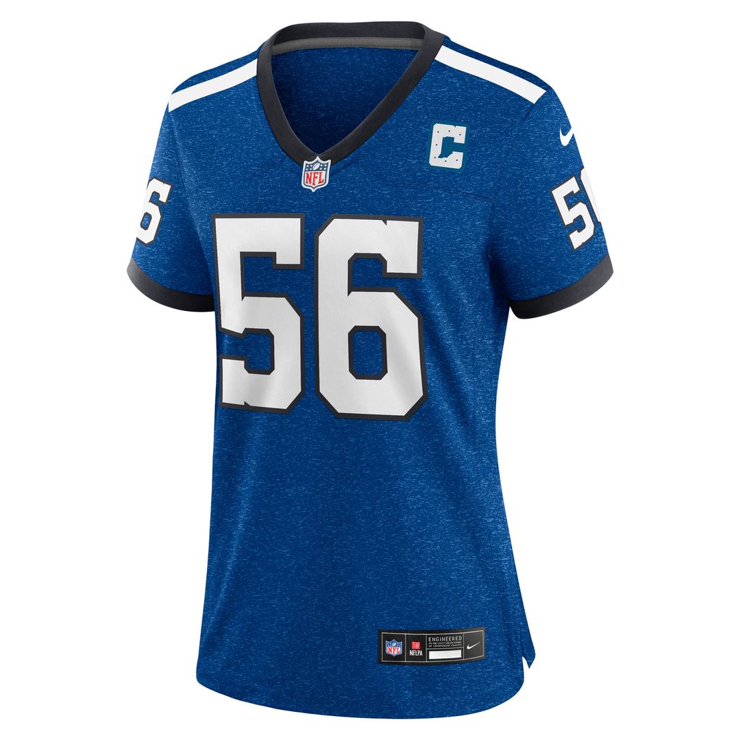 Women's Nike Indianapolis Colts Quenton Nelson Royal Indiana Nights Alternate Game NFL Jersey