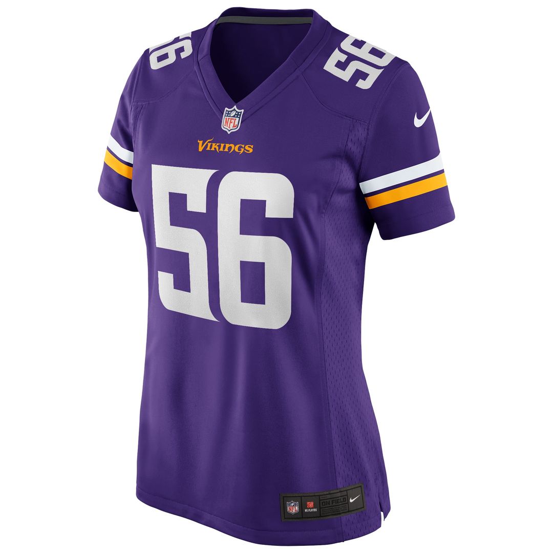 Women's Nike Minnesota Vikings Chris Doleman Purple Game Retired Player NFL Jersey