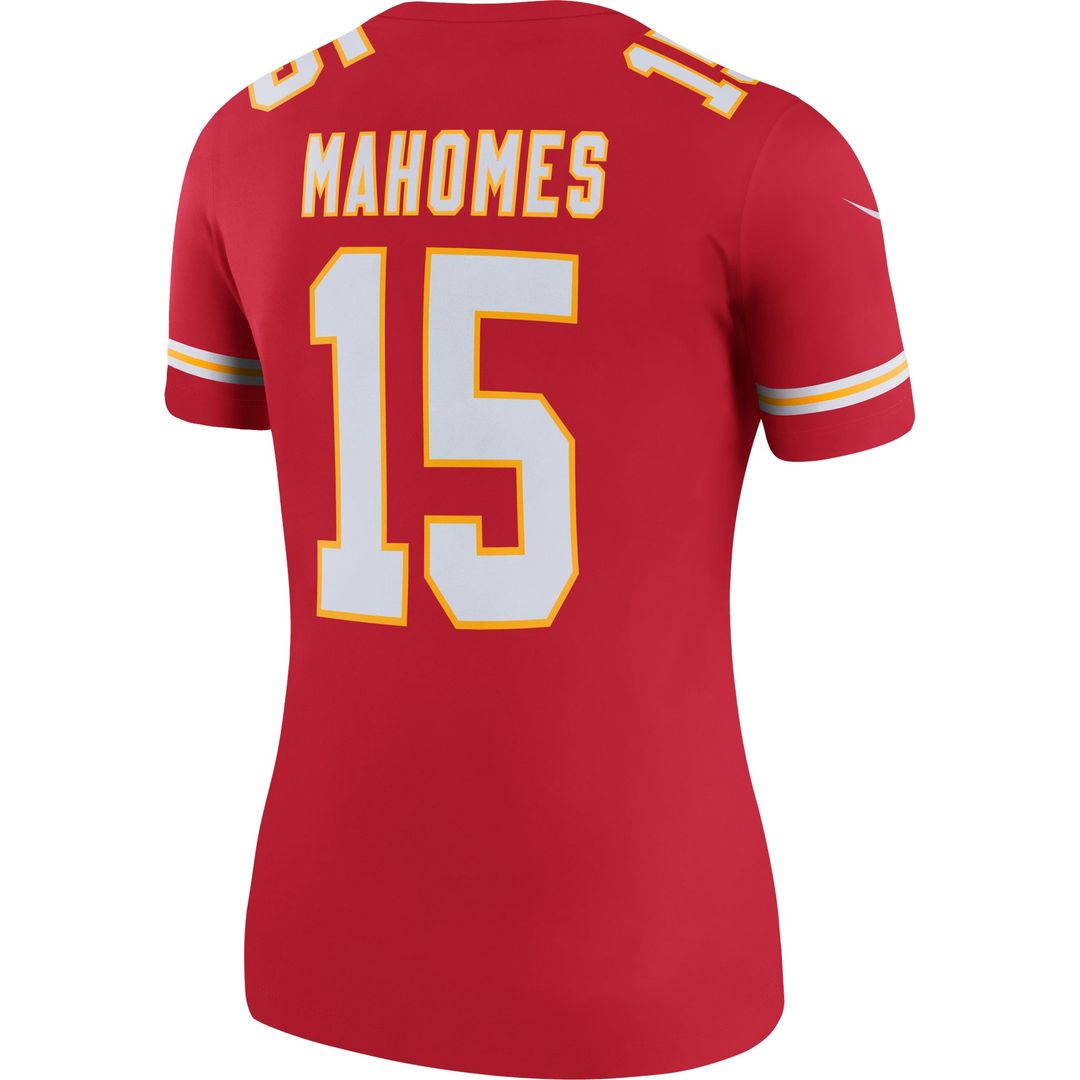 Women's Nike Kansas City Chiefs Patrick Mahomes Red Legend Player NFL Performance Top