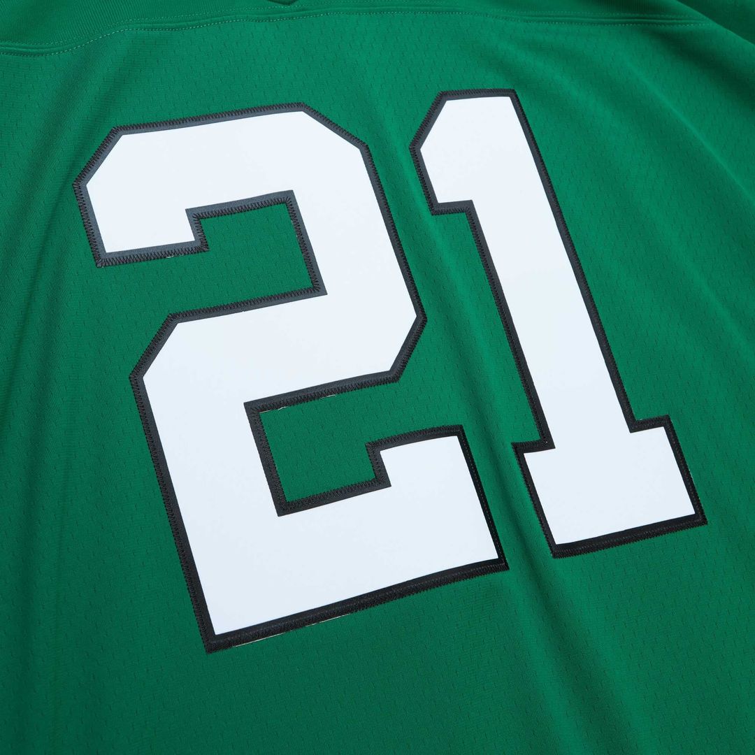 Men's Mitchell & Ness Philadelphia Eagles Eric Allen Kelly Green Legacy Replica NFL Jersey