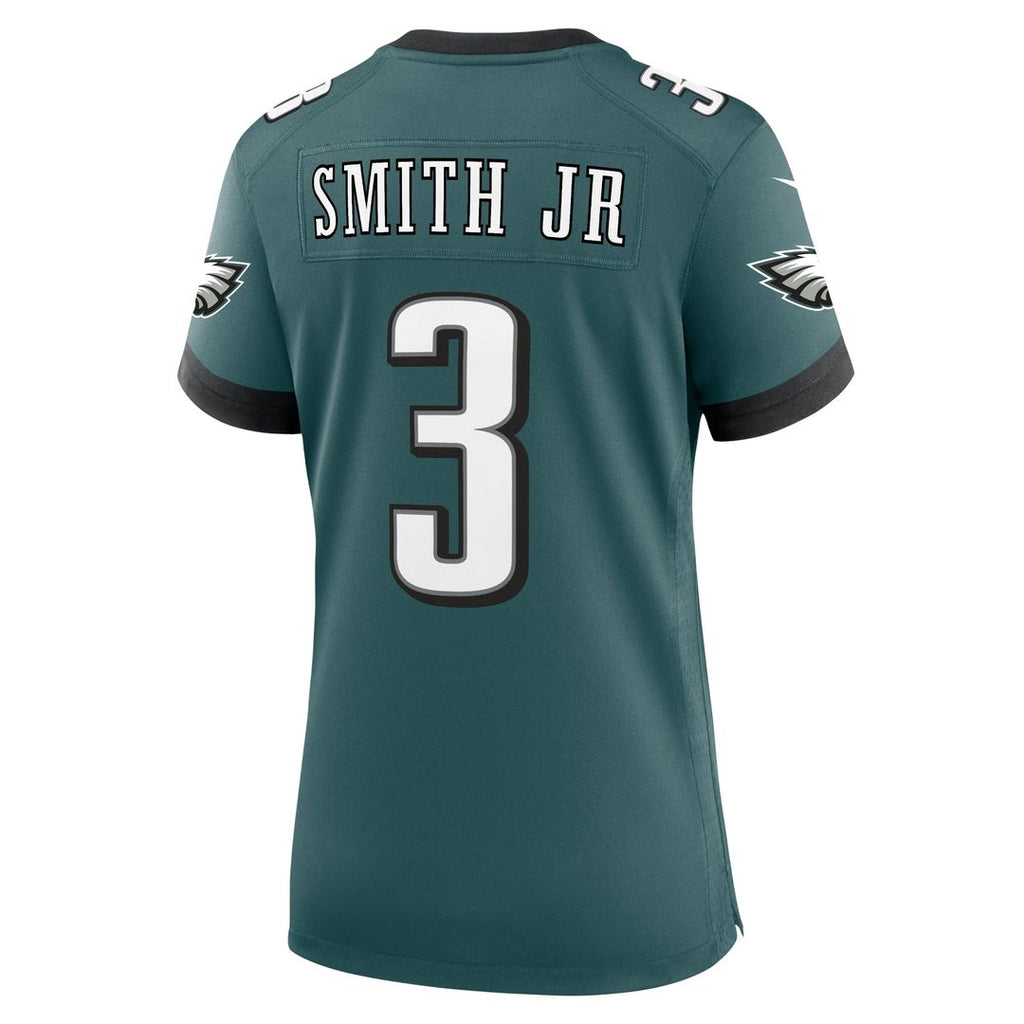 Women's Nike Philadelphia Eagles Nolan Smith Midnight Green Team Game NFL Jersey