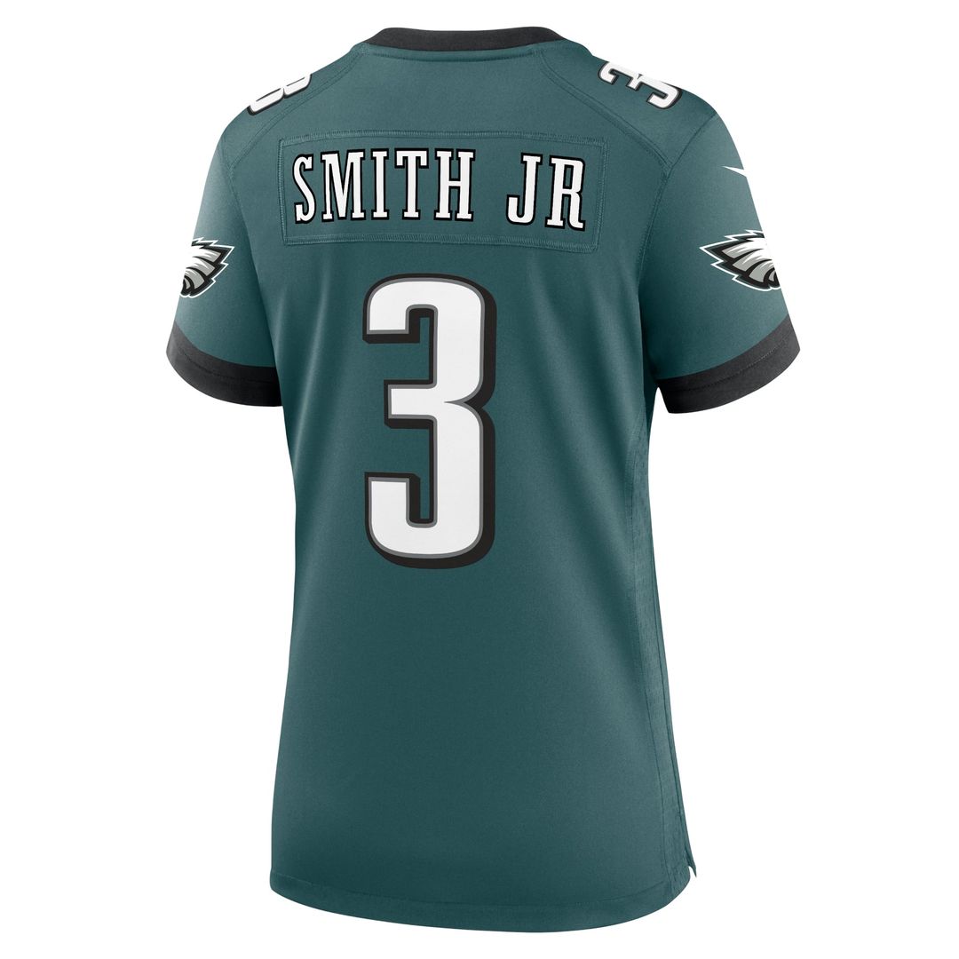 Women's Nike Philadelphia Eagles Nolan Smith Midnight Green Team Game NFL Jersey