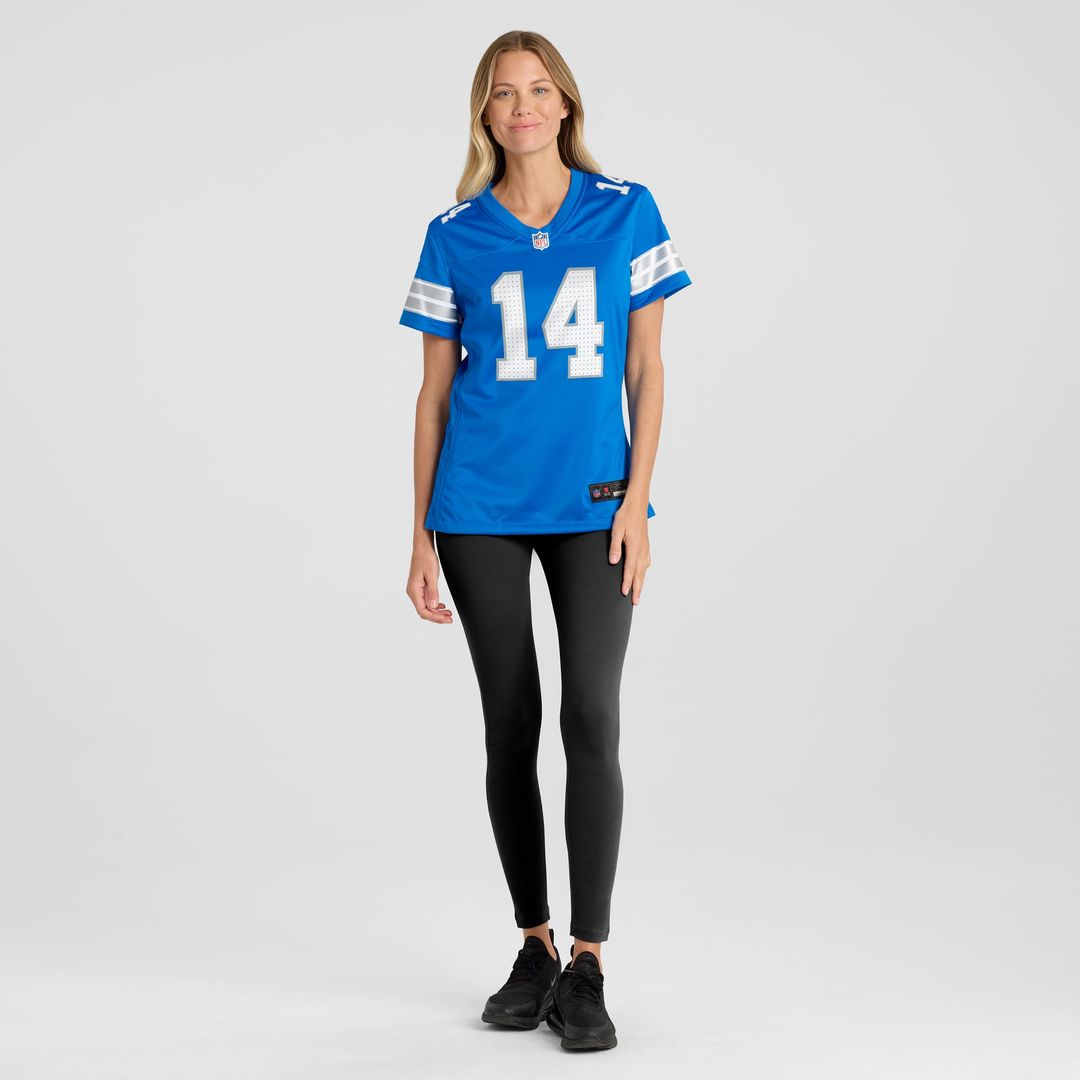 Women's Nike Detroit Lions Amon-Ra St. Brown White Game NFL Jersey