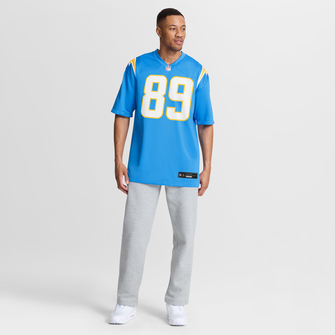 Men's Nike Los Angeles Chargers Wes Chandler Powder Blue Retired Player NFL Jersey