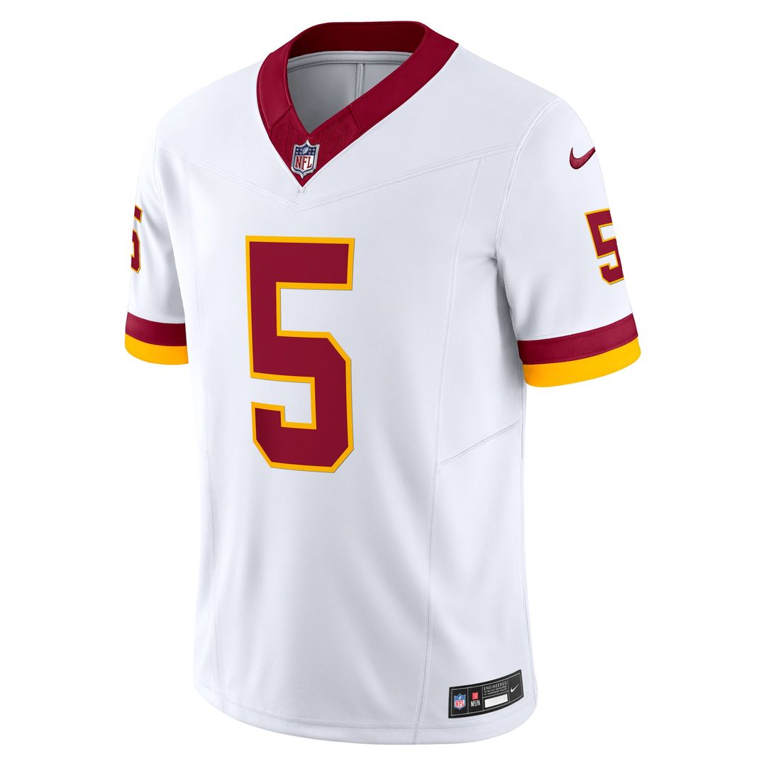 Men's Nike Washington Commanders Jayden Daniels Burgundy Vapor F.U.S.E. Limited NFL Jersey