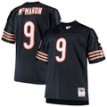 Men's Big & Tall Mitchell & Ness Chicago Bears Jim McMahon Navy 1985 Retired Player Replica NFL Jersey