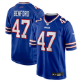 Men's Nike Buffalo Bills Christian Benford Royal Game NFL Jersey