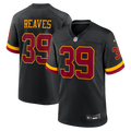 Men's Nike Washington Commanders Jeremy Reaves Black Hail Raiser Alternate Game NFL Jersey