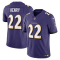 Men's Nike Baltimore Ravens Derrick Henry Purple Vapor F.U.S.E. Limited NFL Jersey