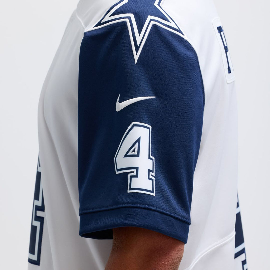Men's Nike Dallas Cowboys Dak Prescott Navy Vapor Limited Player NFL Jersey