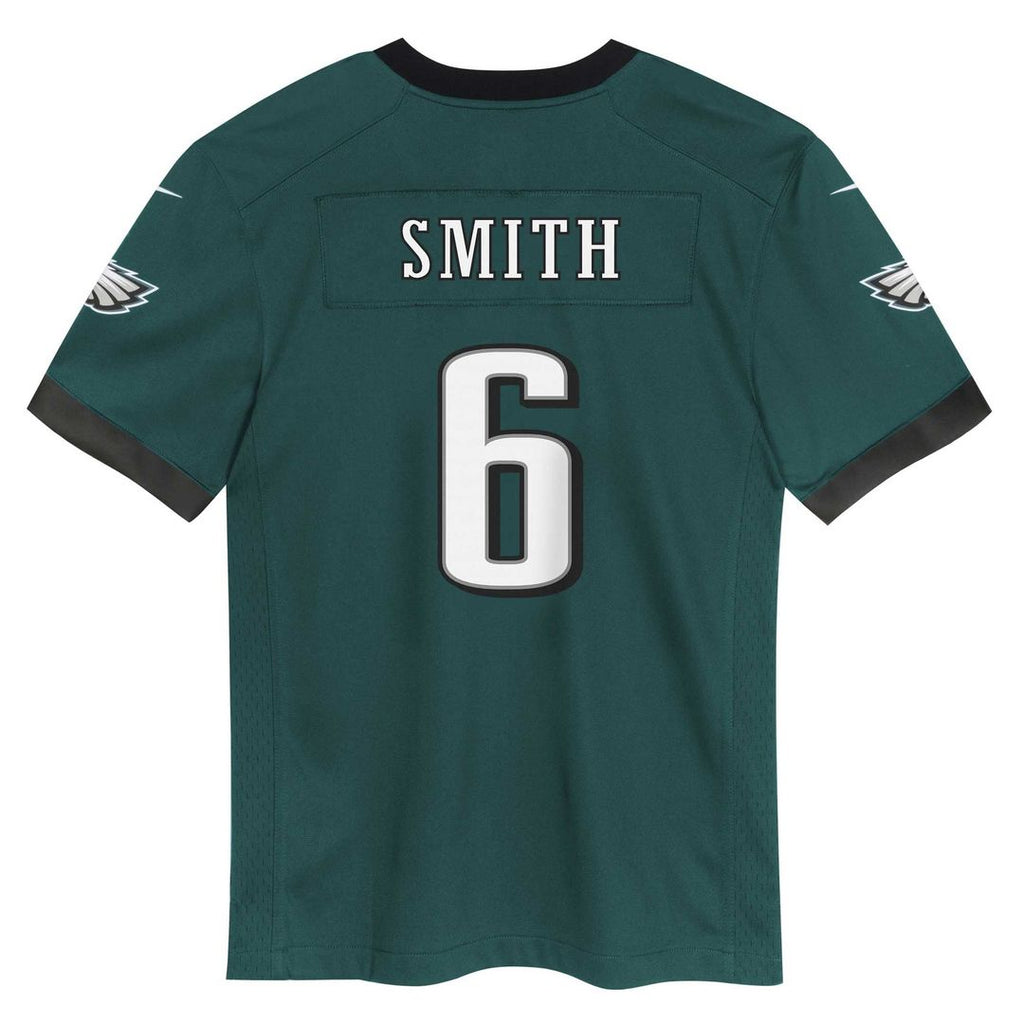 Infant Nike Philadelphia Eagles DeVonta Smith Green Team Player Game NFL Jersey