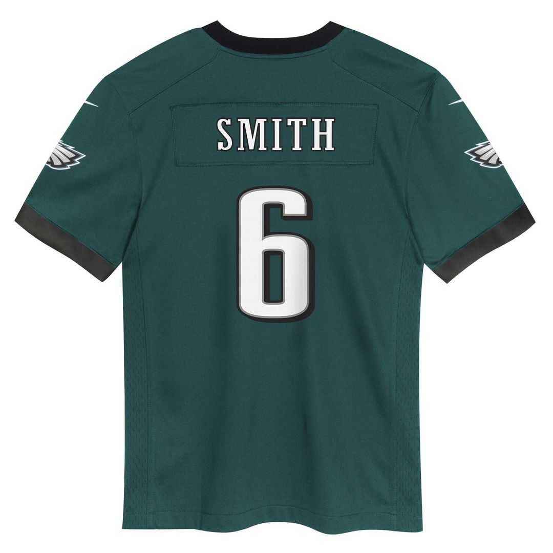 Infant Nike Philadelphia Eagles DeVonta Smith Green Team Player Game NFL Jersey