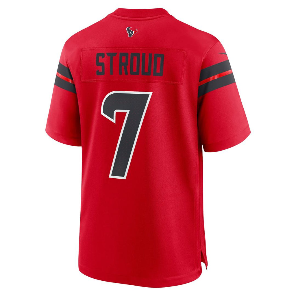 Men's Nike Houston Texans C.J. Stroud White Game NFL Jersey