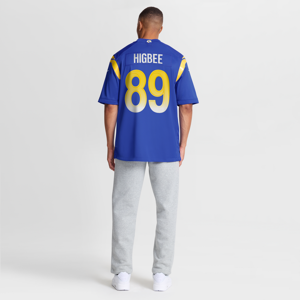 Men's Nike Los Angeles Rams Tyler Higbee Royal Game Player NFL Jersey
