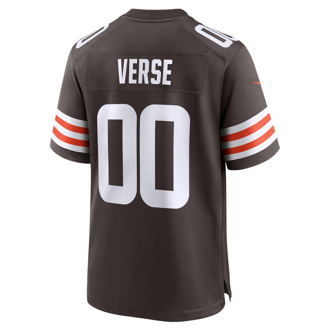 Youth Nike Cleveland Browns Jared Verse Brown Team Game NFL Jersey