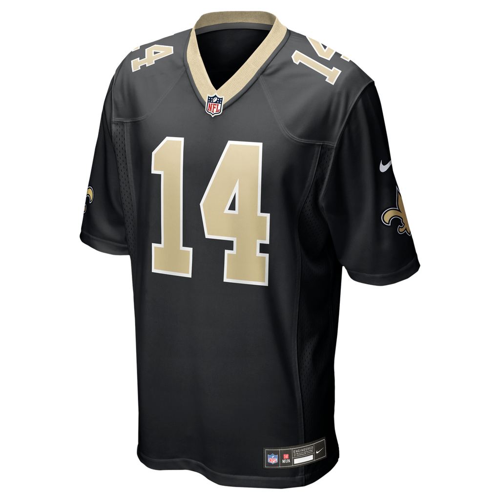 Men's Nike New Orleans Saints Ga'Quincy McKinstry Black Player Game NFL Jersey