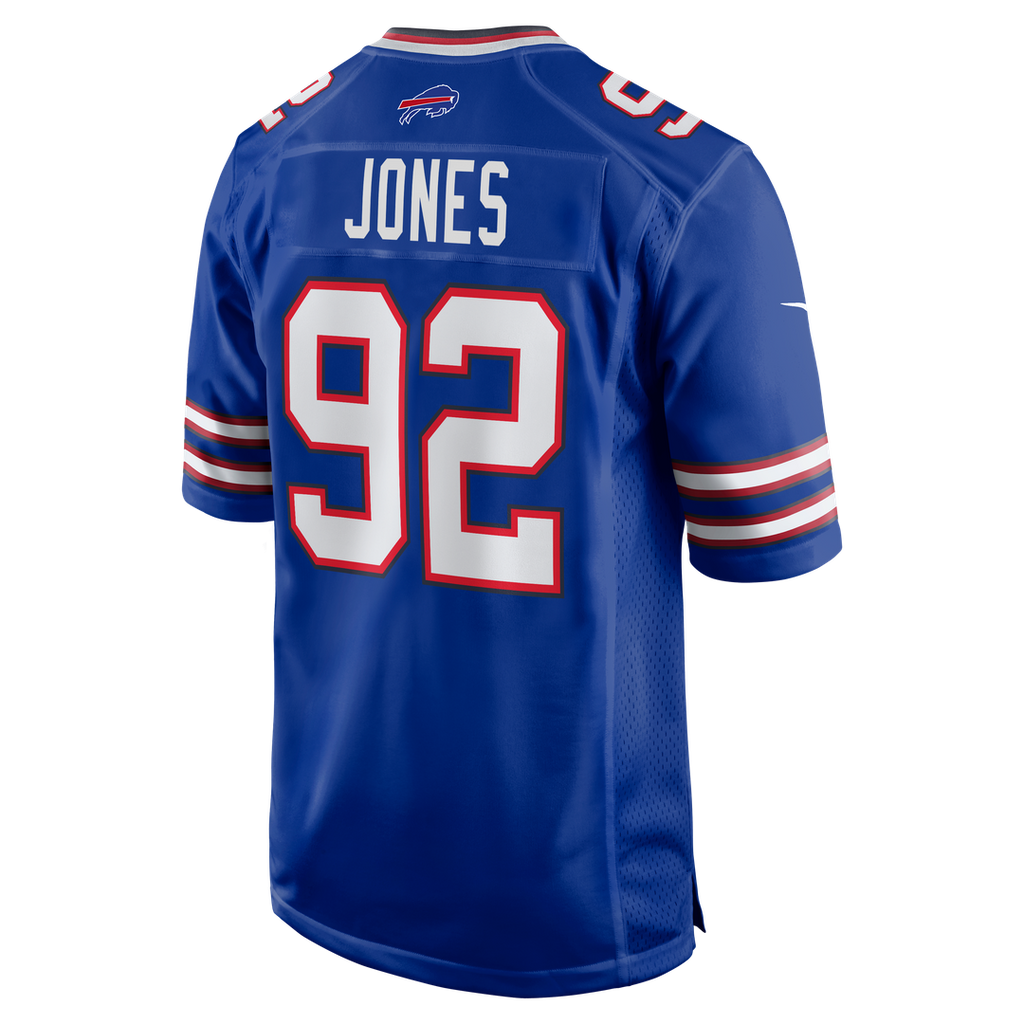 Men's Nike Buffalo Bills DaQuan Jones Royal Game Player NFL Jersey