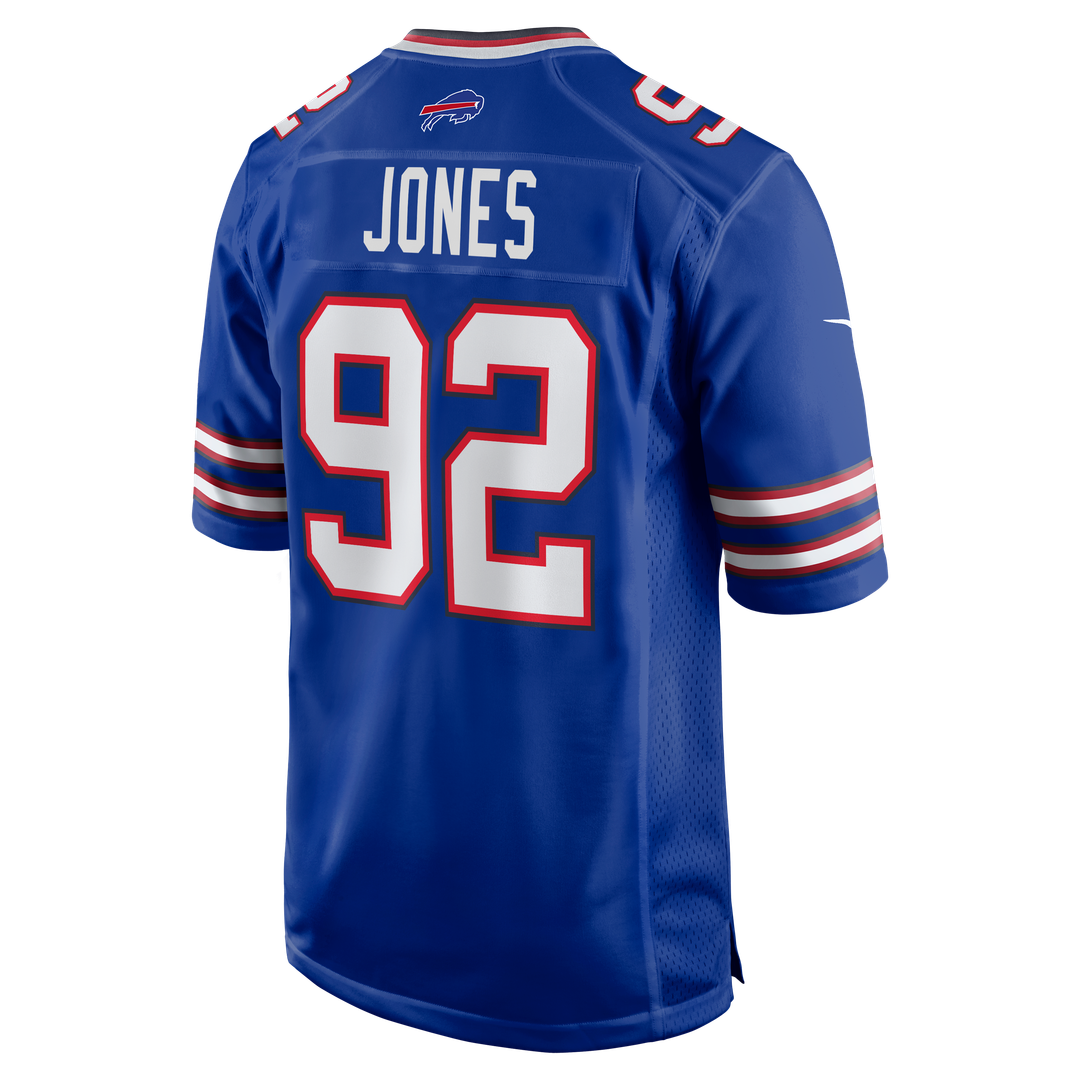 Men's Nike Buffalo Bills DaQuan Jones Royal Game Player NFL Jersey