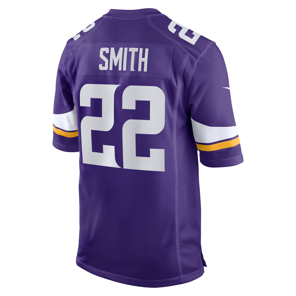 Men's Nike Minnesota Vikings Harrison Smith Purple Game NFL Jersey
