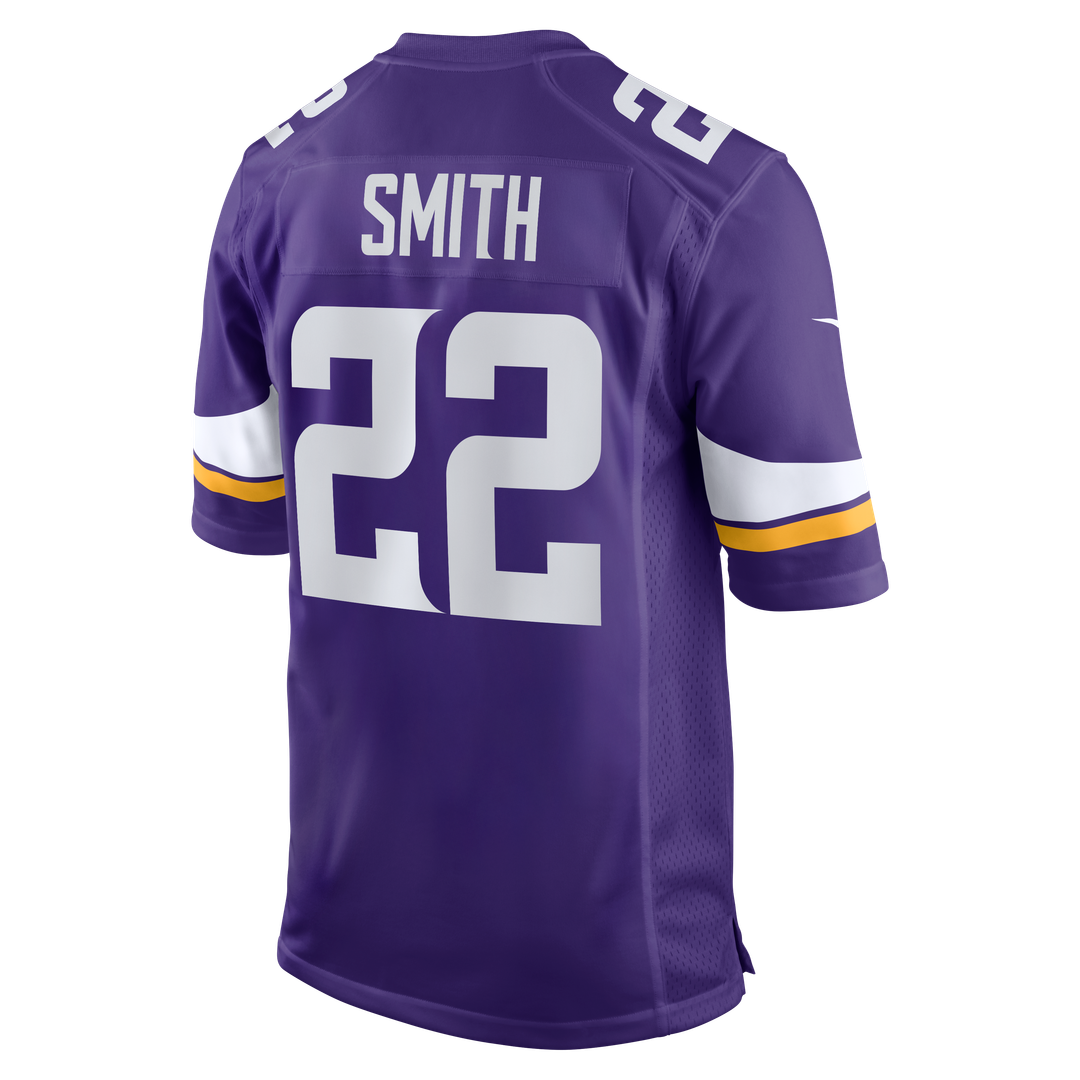 Men's Nike Minnesota Vikings Harrison Smith Purple Game NFL Jersey