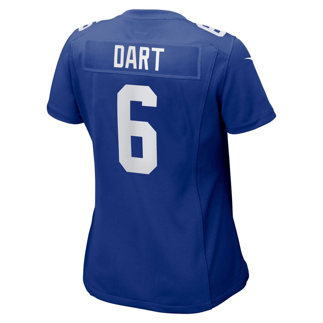 Women's Nike New York Giants Jaxson Dart Royal Team Game NFL Jersey