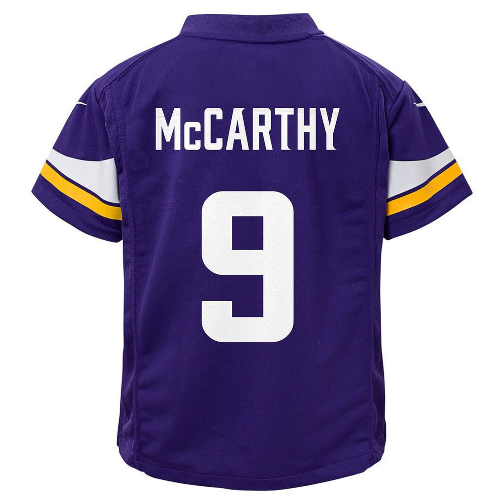 Toddler Nike Minnesota Vikings J.J. McCarthy Purple Game NFL Jersey