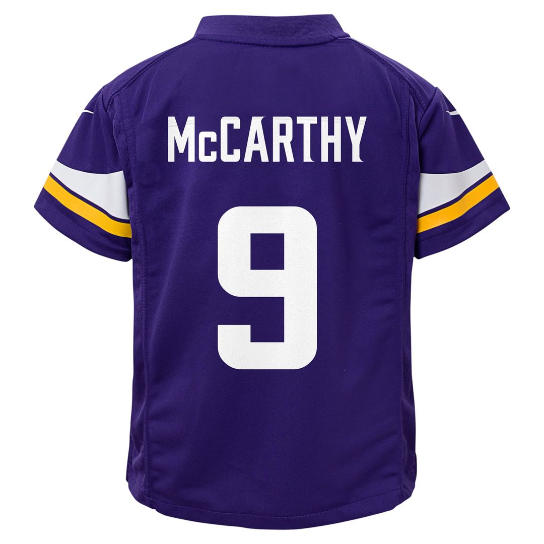 Toddler Nike Minnesota Vikings J.J. McCarthy Purple Game NFL Jersey