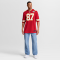 Men's Nike Kansas City Chiefs Travis Kelce Red Game NFL Jersey