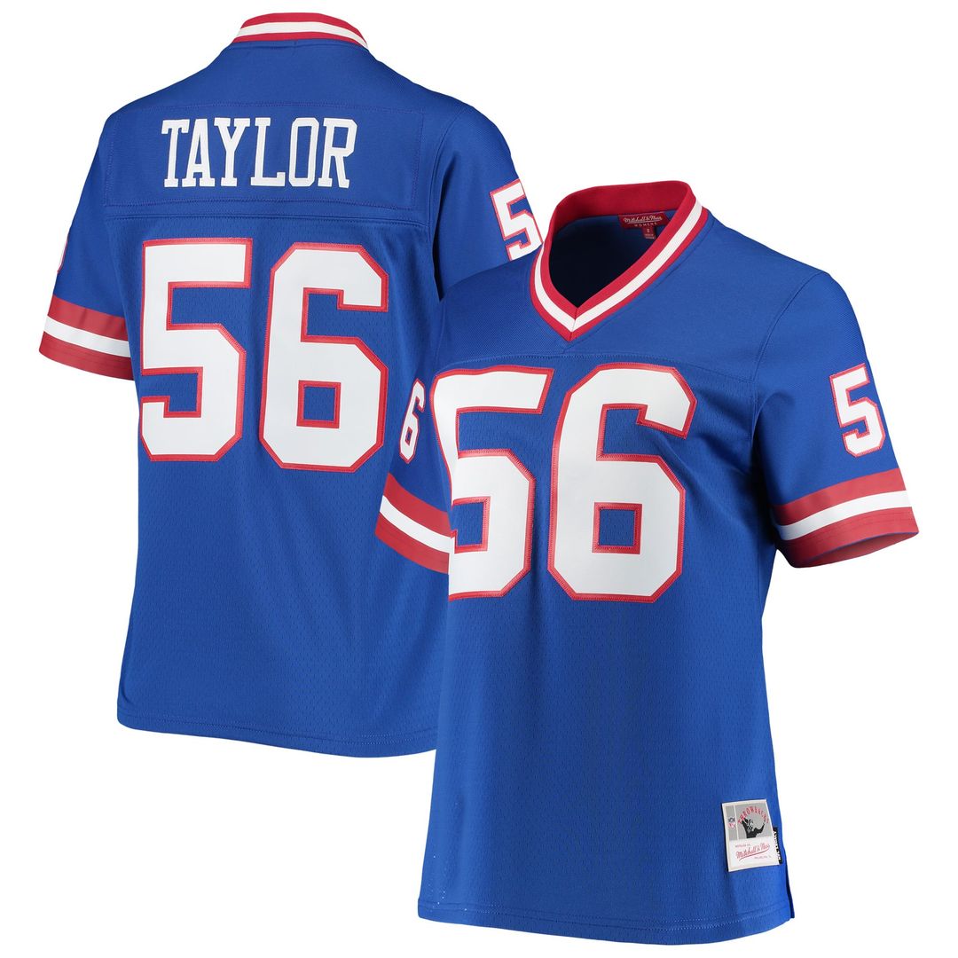 Women's Mitchell & Ness New York Giants Lawrence Taylor Royal 1986 Legacy Replica NFL Jersey