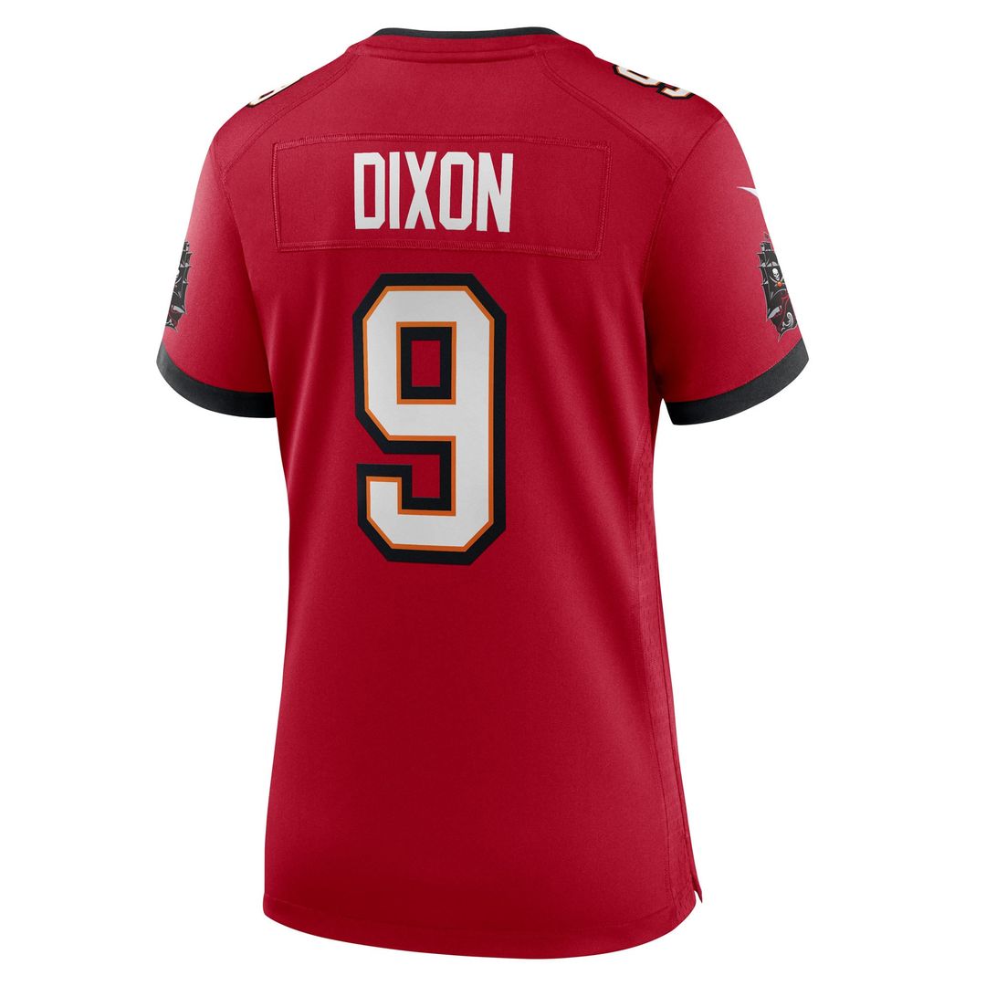 Women's Nike Tampa Bay Buccaneers Riley Dixon Red Team Game NFL Jersey