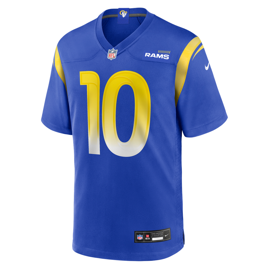 Men's Nike Los Angeles Rams Britain Covey Royal Team Game NFL Jersey