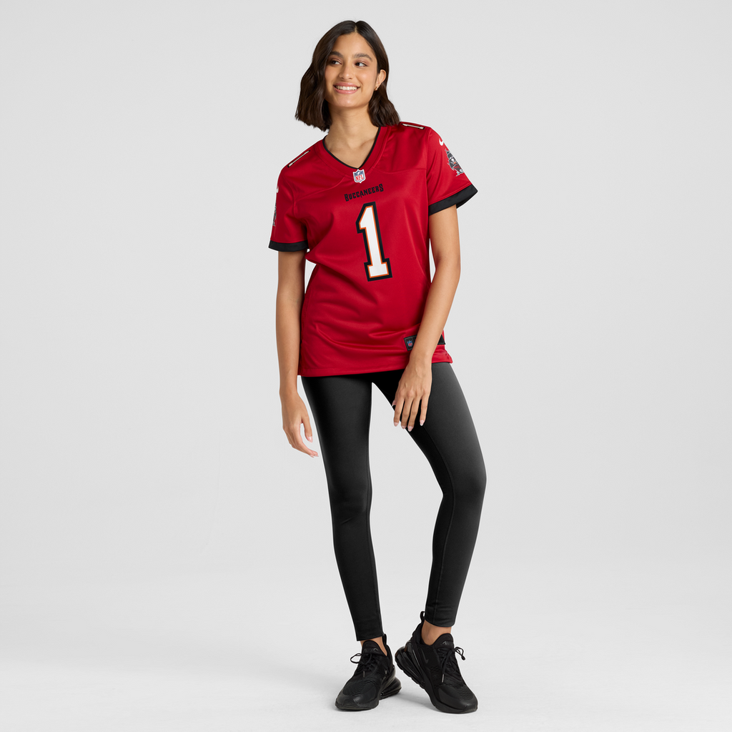 Women's Nike Tampa Bay Buccaneers Kenneth Gainwell Red Team Game NFL Jersey
