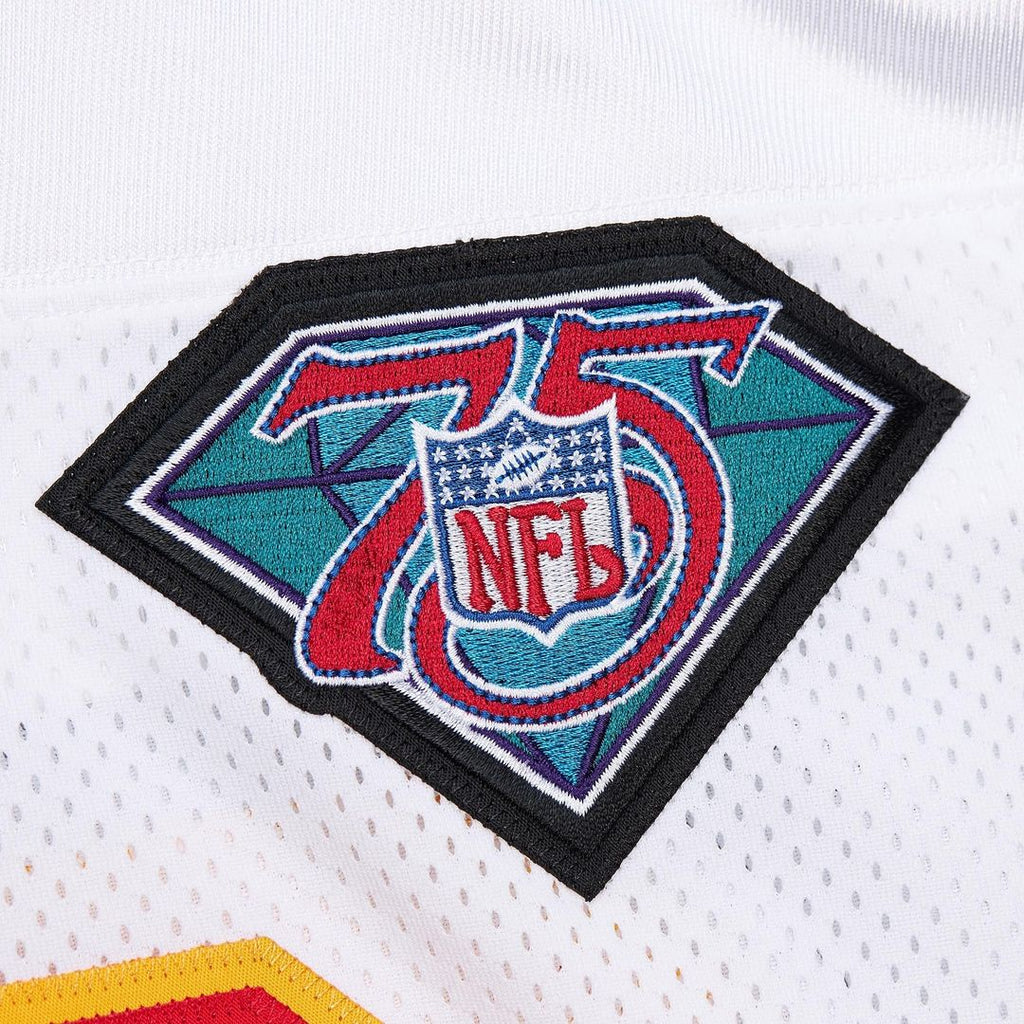 Men's Mitchell & Ness Kansas City Chiefs Marcus Allen White 1994 Authentic Throwback Retired Player NFL Jersey