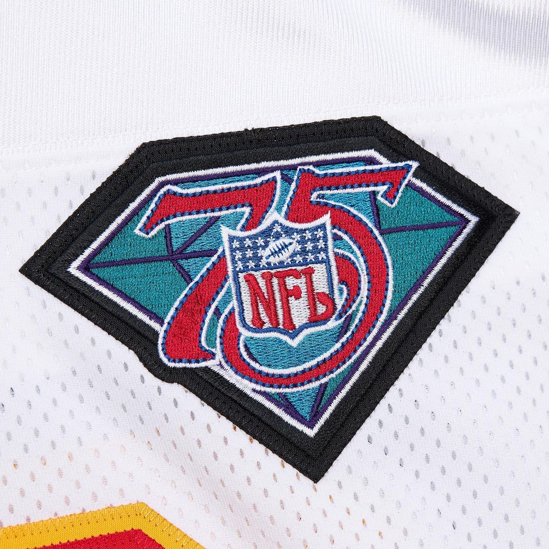 Men's Mitchell & Ness Kansas City Chiefs Marcus Allen White 1994 Authentic Throwback Retired Player NFL Jersey