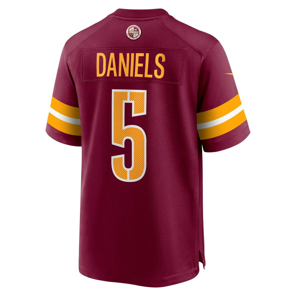 Men's Nike Washington Commanders Jayden Daniels Burgundy Player Game NFL Jersey