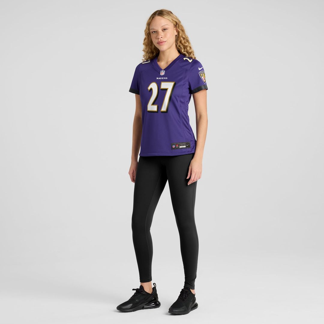 Women's Nike Baltimore Ravens T.J. Tampa Purple Game NFL Jersey